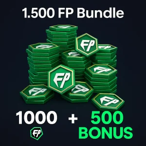 1500 اف سی پوینت باندل اف سی موبایل (500+1000)