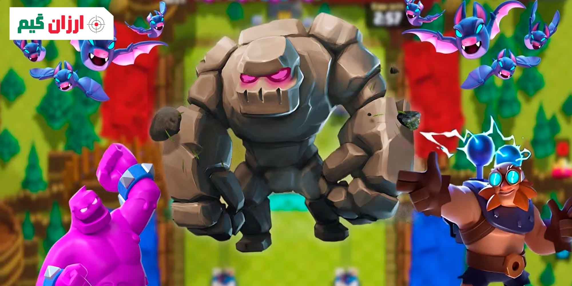 معرفی گولم کلش اف کلنز