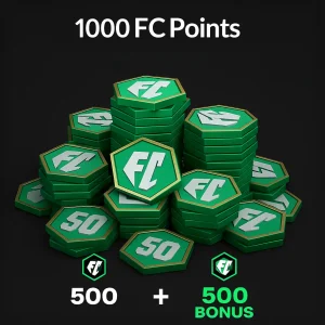 آفر دوبل 500+500 اف سی پوینت اف سی موبایل