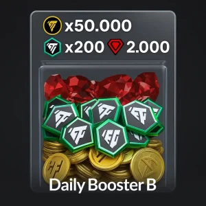 آفر 2 دلاری Daily Booster B اف سی موبایل (Fc Mobile)