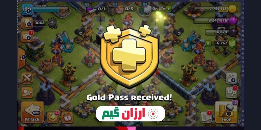 خرید و قیمت بلیط طلایی کلش آف کلنز