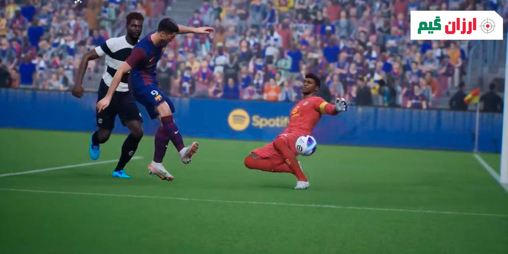 بهترین گل های efootball با شوت قدرتی