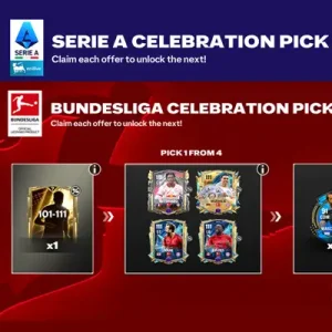 «پک جشن فیفا موبایل Celebration Pick – بوندس‌لیگا و سری آ»