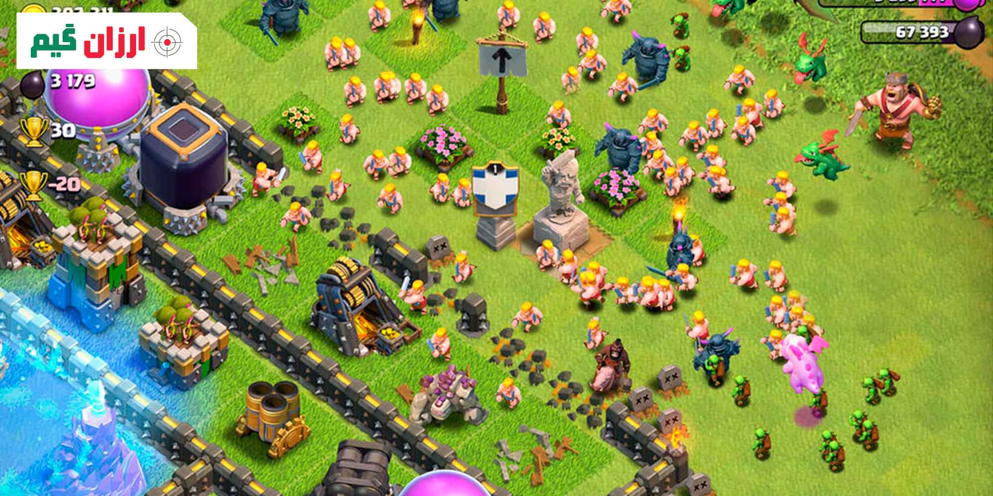 چالش های تعویض اکانت کلش 